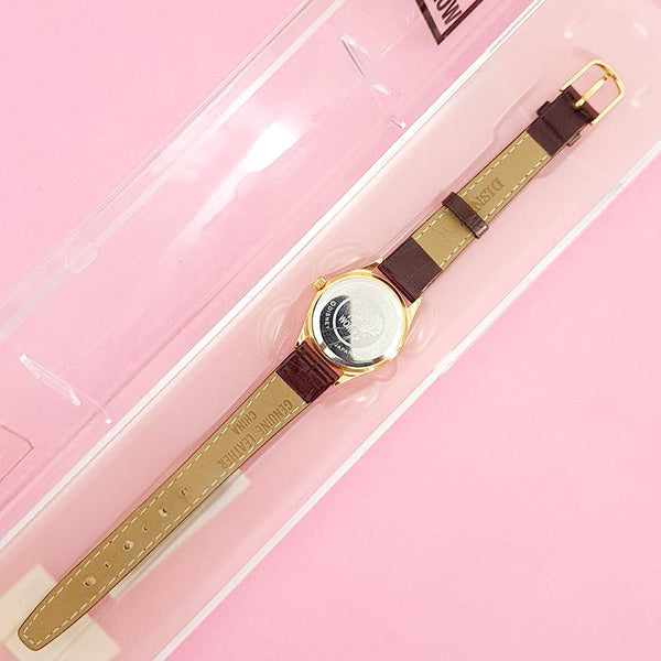 Gold-tone Mickey Mouse Disney Time Works Watch for Women With Box