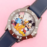 Vintage Silver-tone Minnie Mickey Mouse and Pluto Watch for Women | Disney Memorabilia