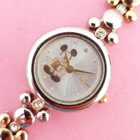 Vintage Two-tone Mickey Mouse Disney Watch for Women | Disney Memorabilia