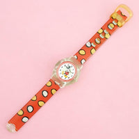 Vintage Red Mickey Mouse Disney Sports Watch for Women | Retro Disney Watch