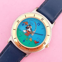 Vintage Two-tone Mickey Mouse JAZ Watch for Women | Rare Disney Watch