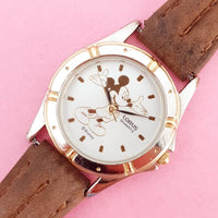 Vintage Two-tone Mickey Mouse Lorus Y121 X092 Watch for Women | 90s Ladies Watch