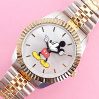 Vintage Two-tone Mickey Mouse Lorus V827 1164 R2 Watch for Women | Disneyland Watch