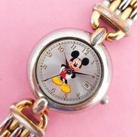 Vintage Two-tone Mickey Mouse Seiko Watch for Women | RARE 90s Quartz
