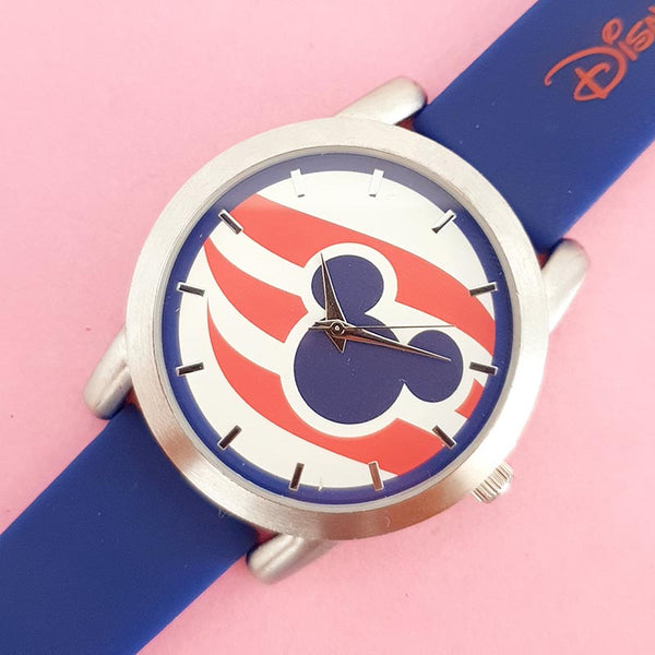 Vintage Silver-tone Mickey Mouse Disney Cruise Line Watch for Women | Rare Disney Watch