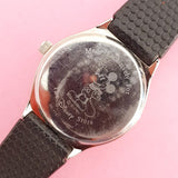 Vintage Silver-tone Mickey Mouse Disney Analog Digital Watch for Women | Rare Disney Watch