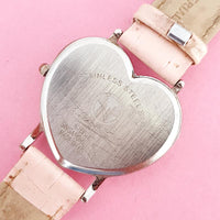 Vintage Silver-tone Heart-Shaped Mickey Mouse Disney Watch for Women | Disney Memorabilia