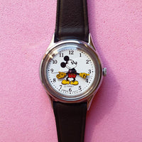 Vintage Silver-tone Mickey Mouse Watch for Her | Disney Memorabilia