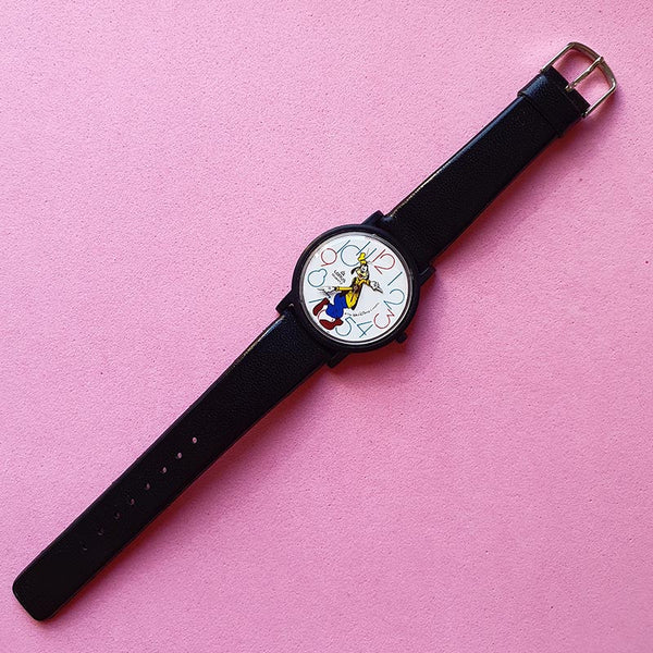 Disney Men's 'Goofy' Quartz Metal Casual Watch, Color:Brown (Model:  WDS000340) : Amazon.in: Fashion