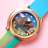 Vintage Nature Landscape LIFE by ADEC Watch | Colorful Watches for Her