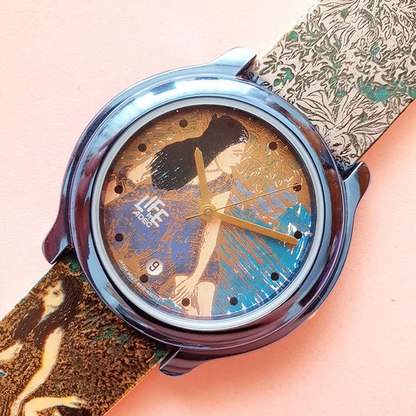 Vintage Women Art ADEC by CITIZEN Watch | Colorful Watch Dial