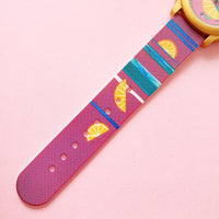 Vintage Colorful LIFE by ADEC Watch | Funky Citizen Watch