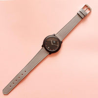 Vintage Black & Grey ADEC by CITIZEN Watch | Japan Quartz Watch