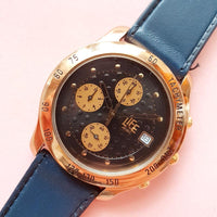 Vintage Gold-tone Chronograph ADEC by CITIZEN Watch | Dress Watch for Her