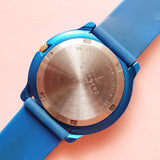 Vintage Blue ADEC by CITIZEN Watch | Abstract Quartz Watch