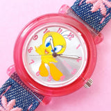 Vintage Looney Tunes Tweety Watch for Her | Pink Armitron Watch