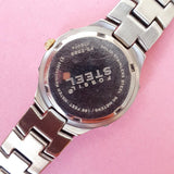 Pre-owned Two-tone Steel Fossil Watch for Her | Vintage Designer Watch