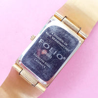 Pre-owned Rectangular Folio by Relic Watch for Her | Vintage Designer Watch