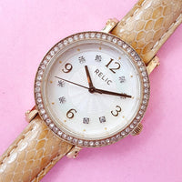 Pre-owned Gold-tone Luxurious Relic Watch for Her | Vintage Designer Watch