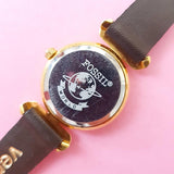 Pre-owned Marble Like Dial Fossil Watch for Her | Vintage Designer Watch