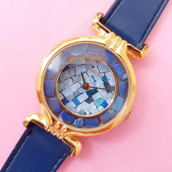 Pre-owned Gold-tone Elegant Fossil Watch for Her | Vintage Designer Watch