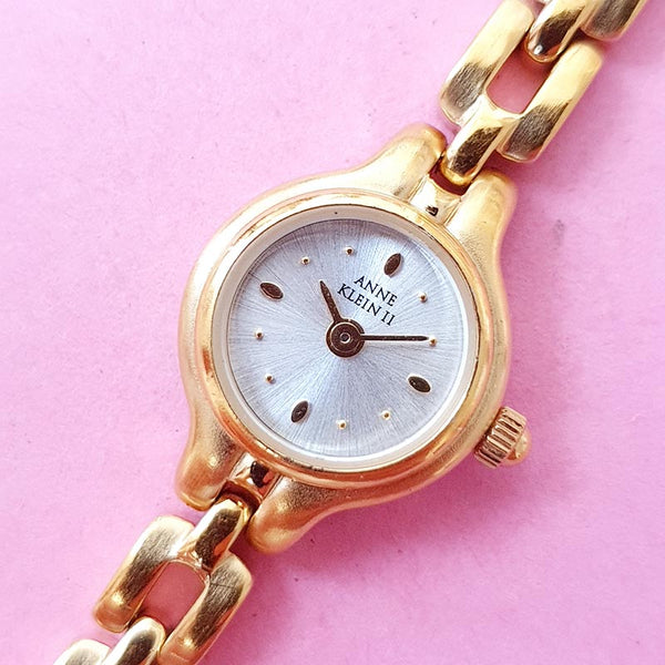 Vintage Minimalist Gold-tone Anne Klein Watch | Luxury Ladies Watch