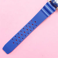 Vintage Blue Silver-tone Timex Watch for Women | Ladies Timex Watches