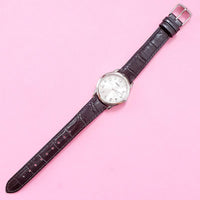 Vintage Silver-tone Elegant Timex Watch for Women | Ladies Timex Watches