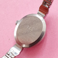 Vintage Small Silver-tone Timex Watch for Women | Ladies Timex Watches