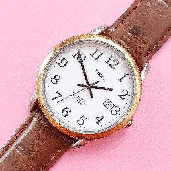 Vintage Two-tone Daily Timex Watch for Women | Ladies Timex Watches
