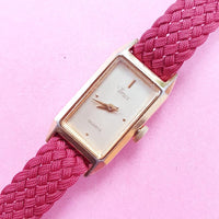 Vintage Rectangular Timex Watch for Women | 90s Timex Quartz