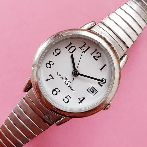 Vintage Classic Everyday Timex Watch for Women | Timex Date Watch