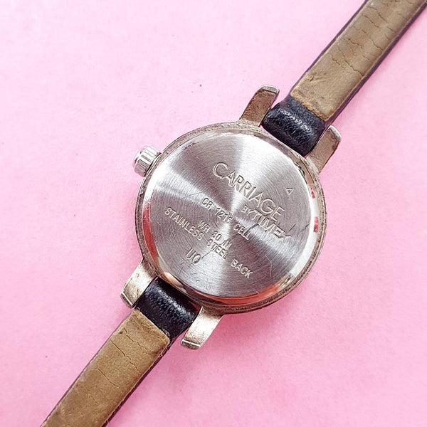 Vintage Carriage Watch Women Gold Tone Stretch 6.25