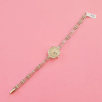 Vintage Silver-tone Adora Watch for Women | Delicate Wristwatch