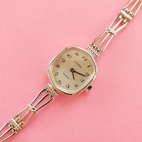 Vintage Silver-tone Adora Watch for Women | Delicate Wristwatch