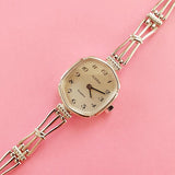 Vintage Silver-tone Adora Watch for Women | Delicate Wristwatch