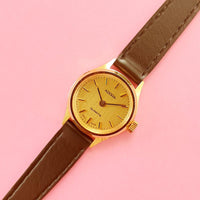 Vintage Gold-tone Adora Watch for Women | Tiny Wristwatch for Her