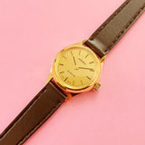 Vintage Gold-tone Adora Watch for Women | Tiny Wristwatch for Her