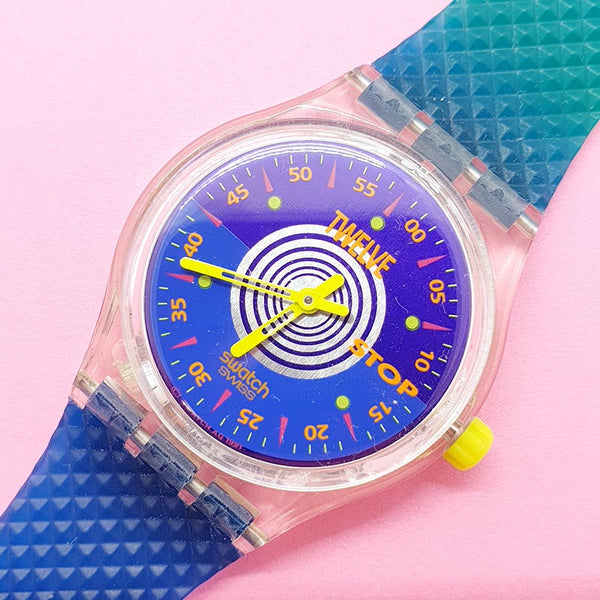 Vintage Swatch OROLOGIO SSK101 Watch for Her | Fun 90s Swatch Watch