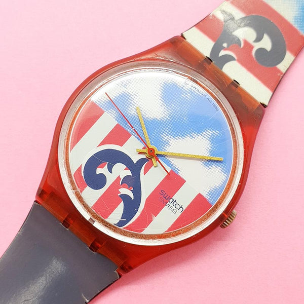 Vintage Swatch THE BOSS GR109 Watch for Her | Cool 90s Swatch Watch