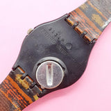 Vintage Swatch TAXI STOP GB410 Watch for Her | Swatch Gent Originals