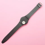 Vintage Black Swatch GB275 Watch for Her | RARE Swatch Gent