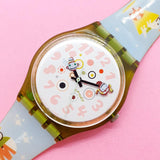 Vintage Swatch FULL HOUSE GG176 Watch for Her | Swiss Quartz Women's Watch