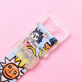 Vintage Swatch COOKIE FACE GK386 Watch for Her | Cool Swatch Watch