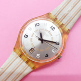 Vintage Swatch WELL SUITED GE403 Watch for Her | Retro Swatch Watch for Her