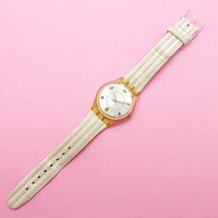 Vintage Swatch WELL SUITED GE403 Watch for Her | Retro Swatch Watch for Her