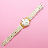 Vintage Swatch WELL SUITED GE403 Watch for Her | Retro Swatch Watch for Her