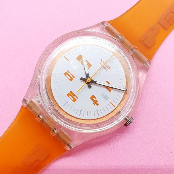 Vintage Swatch HIGHER GROUND SKK116 Watch for Her | 90s Swatch Watch