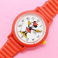 Vintage Red Minnie Mouse Women's Watch | Vintage Disney Watch