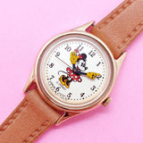 Vintage Gold-tone Minnie Mouse Women's Watch | Disney Memorabilia Watch
